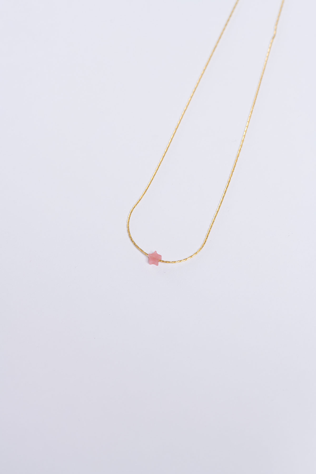 banana moon Necklace Red JADEITE SALTI CALI