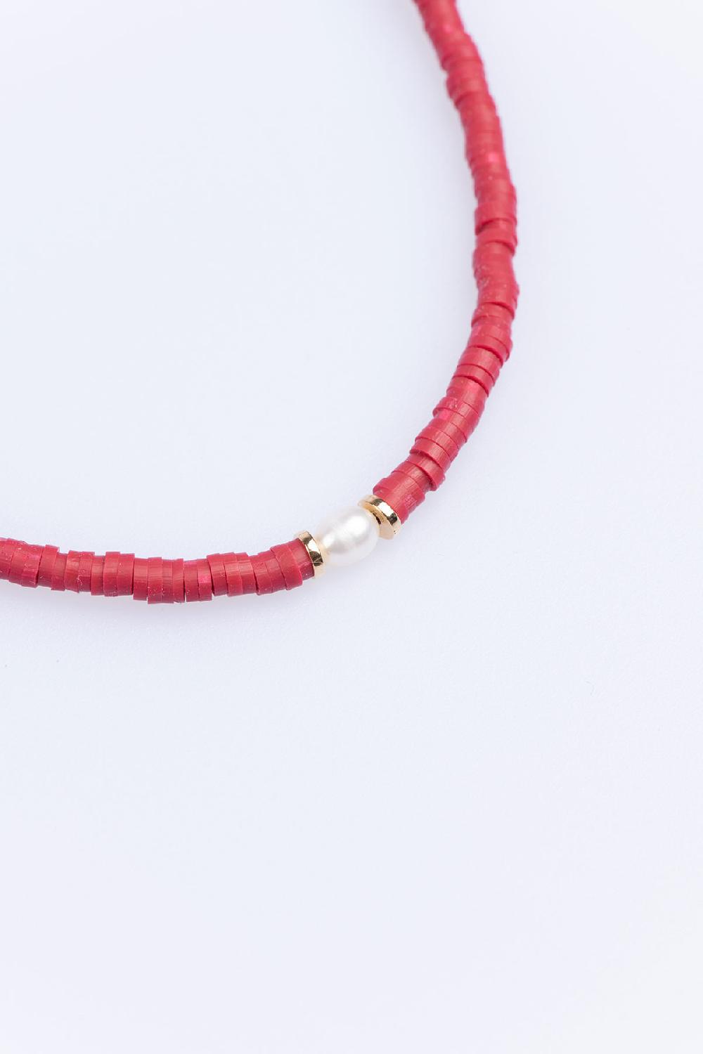 Banana Moon Necklace Red WINDANSEA SALTI CALI