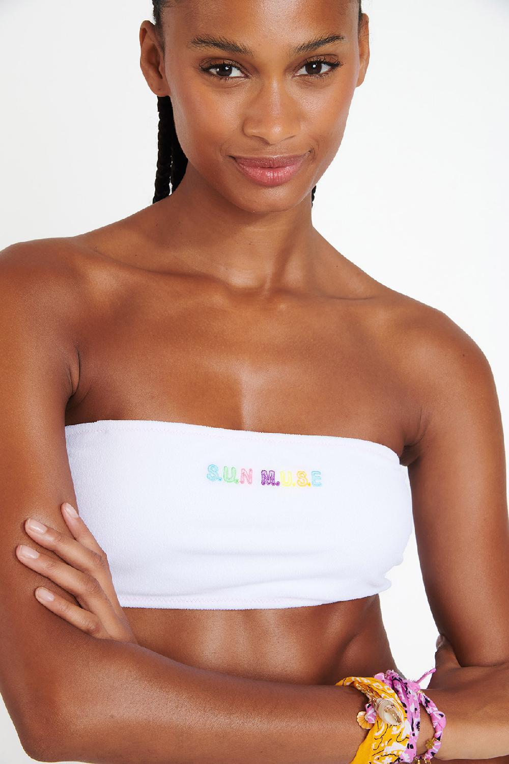 Banana Moon NOLO & NAIDA BEACHTERRY White Bikini