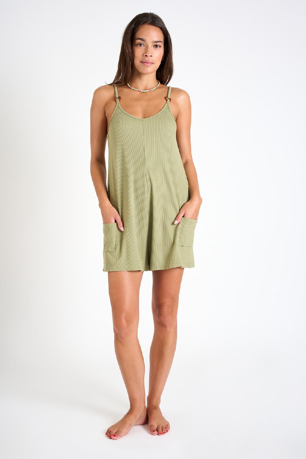 Banana Moon ROMPER Green APRIL AMARIA