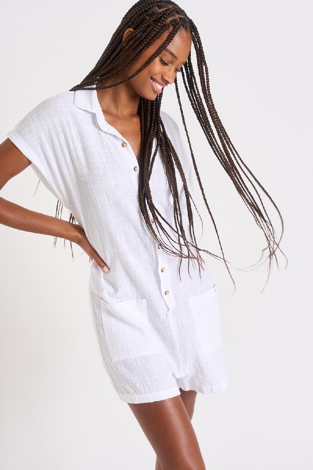 Banana Moon ROMPER White NATAL CHERYLL