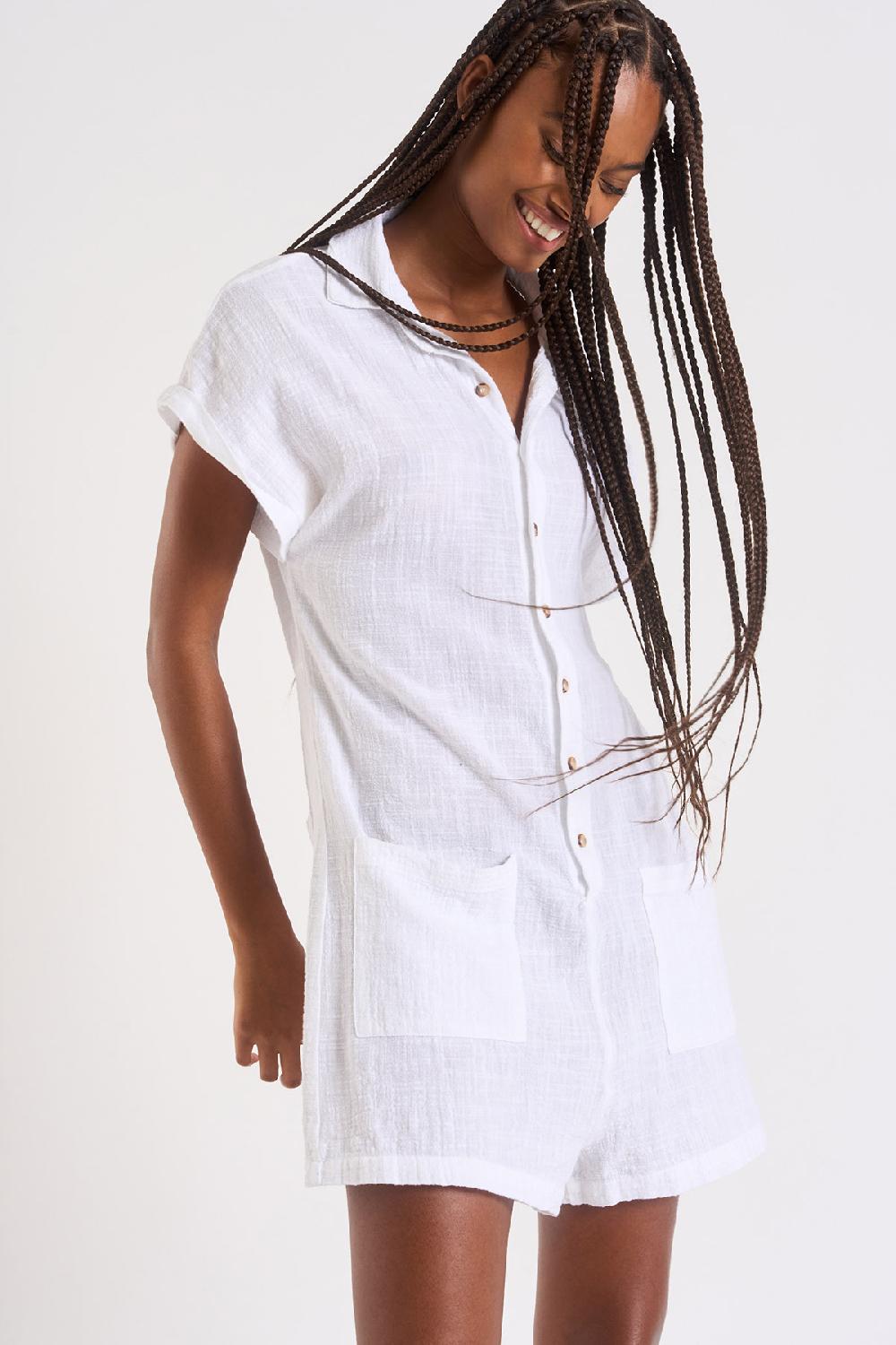 Banana Moon ROMPER White NATAL CHERYLL