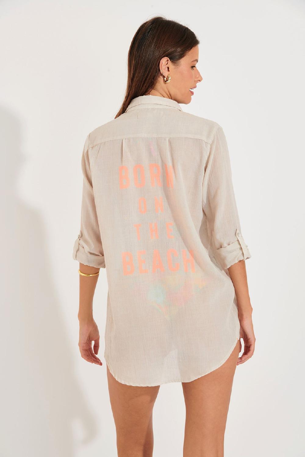 Banana Moon SHIRT Beige GARY ADILSON