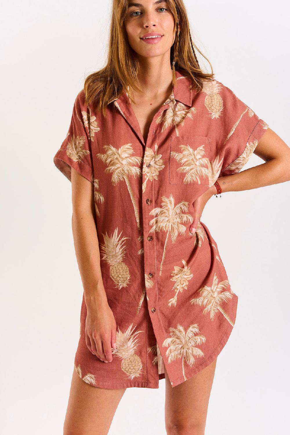 Banana Moon SHIRT Brown WAILA BAYDAY