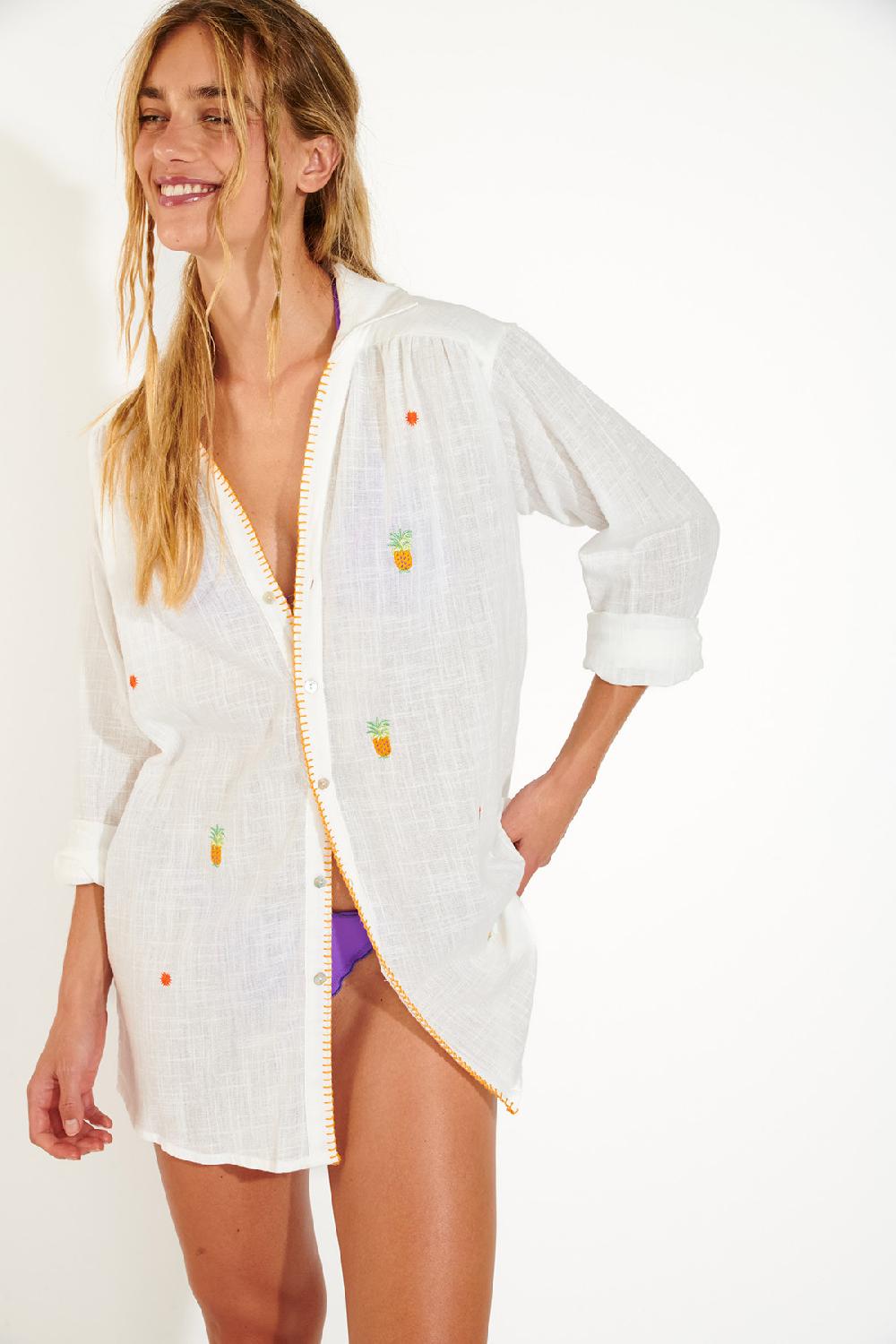 Banana Moon SHIRT White MIKA YESENIA