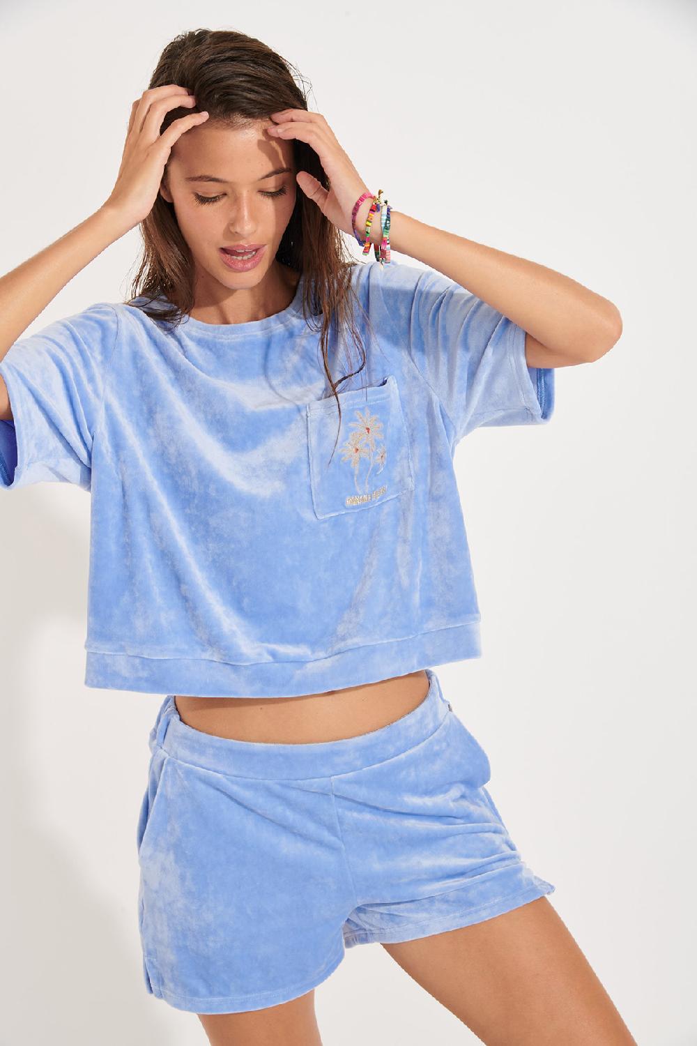 Banana Moon SHORTS Blue SCOTTY SEALAKE
