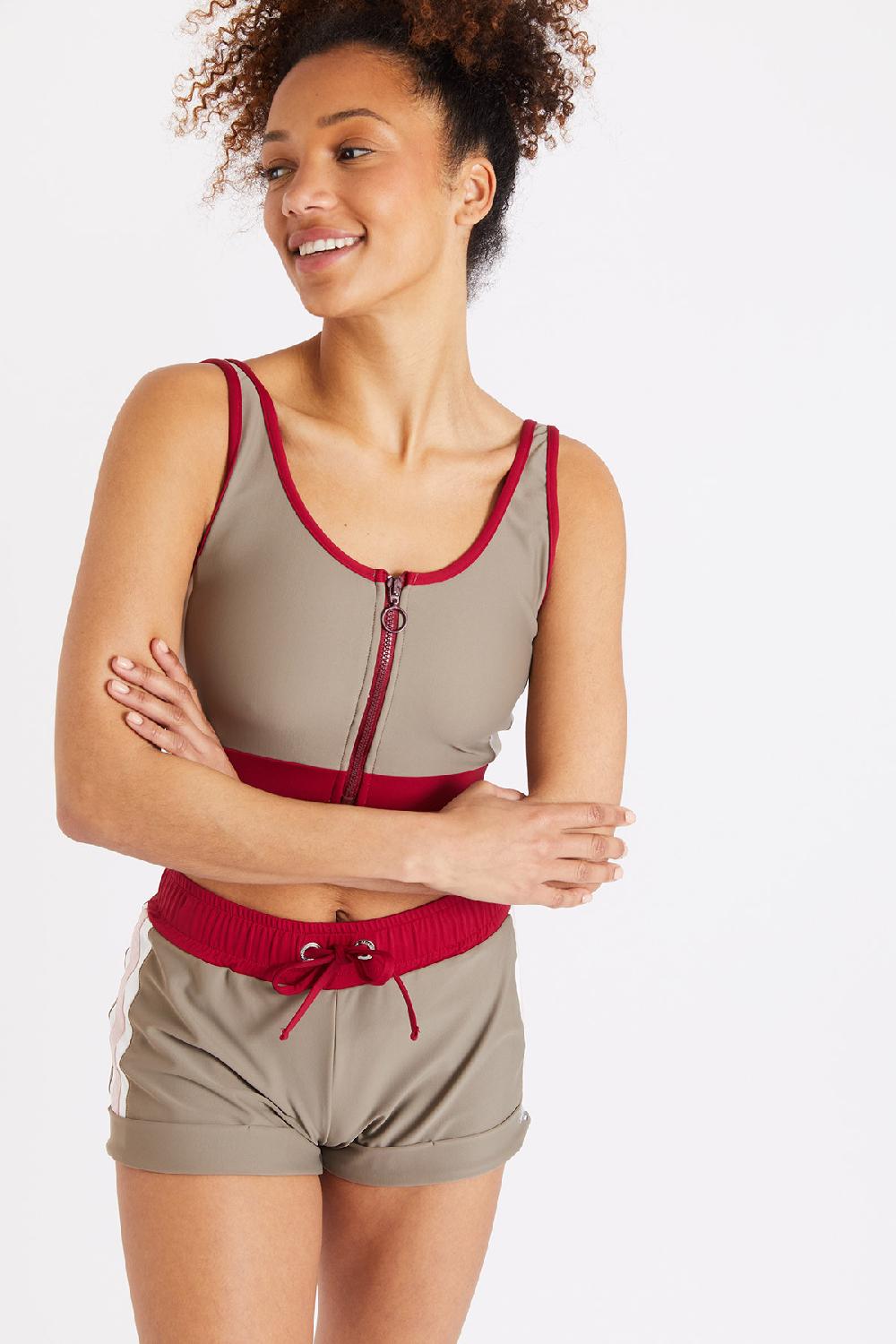 banana moon SHORTS Brown MAGA SPRINT