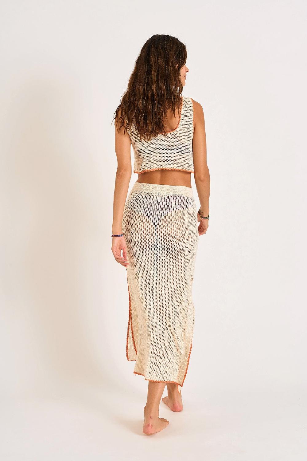 Banana Moon SKIRT Ecru BLANAKI WILDERNESS