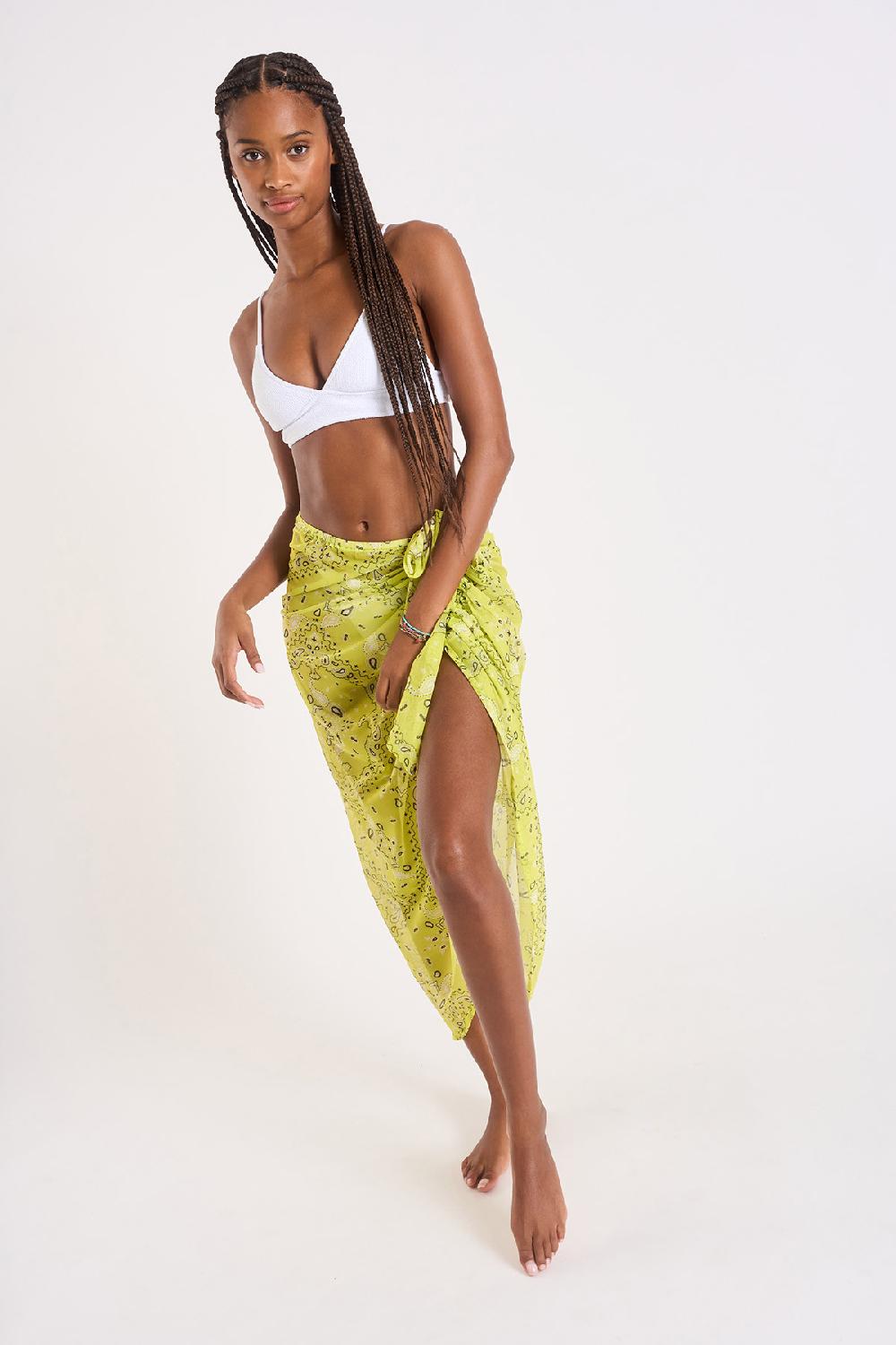 Banana Moon SKIRT Green LENAI BENITATUL