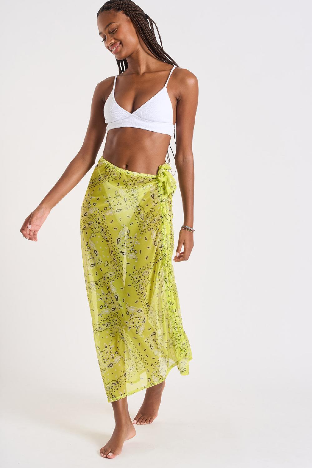 Banana Moon SKIRT Green LENAI BENITATUL