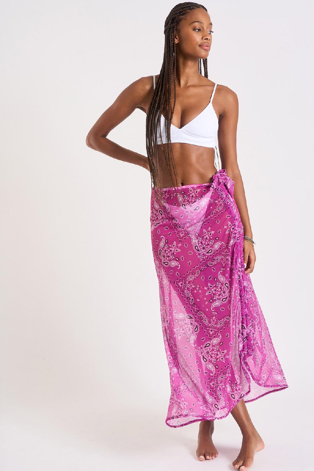 banana moon SKIRT Pink LENAI BENITATUL