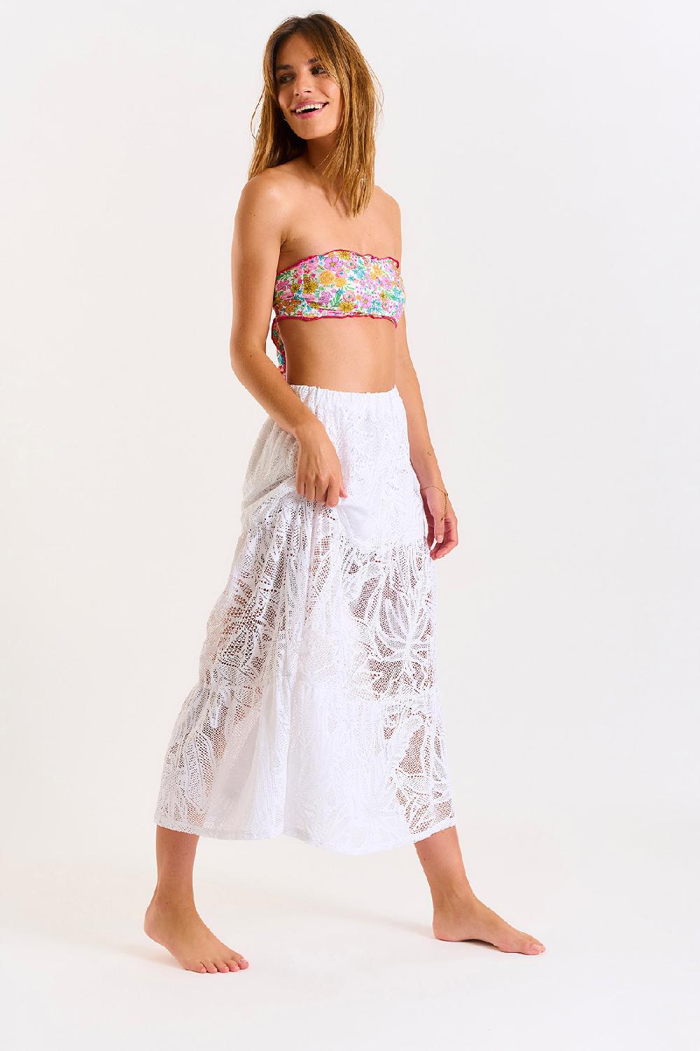 banana moon SKIRT White ENARA COCOBEACH