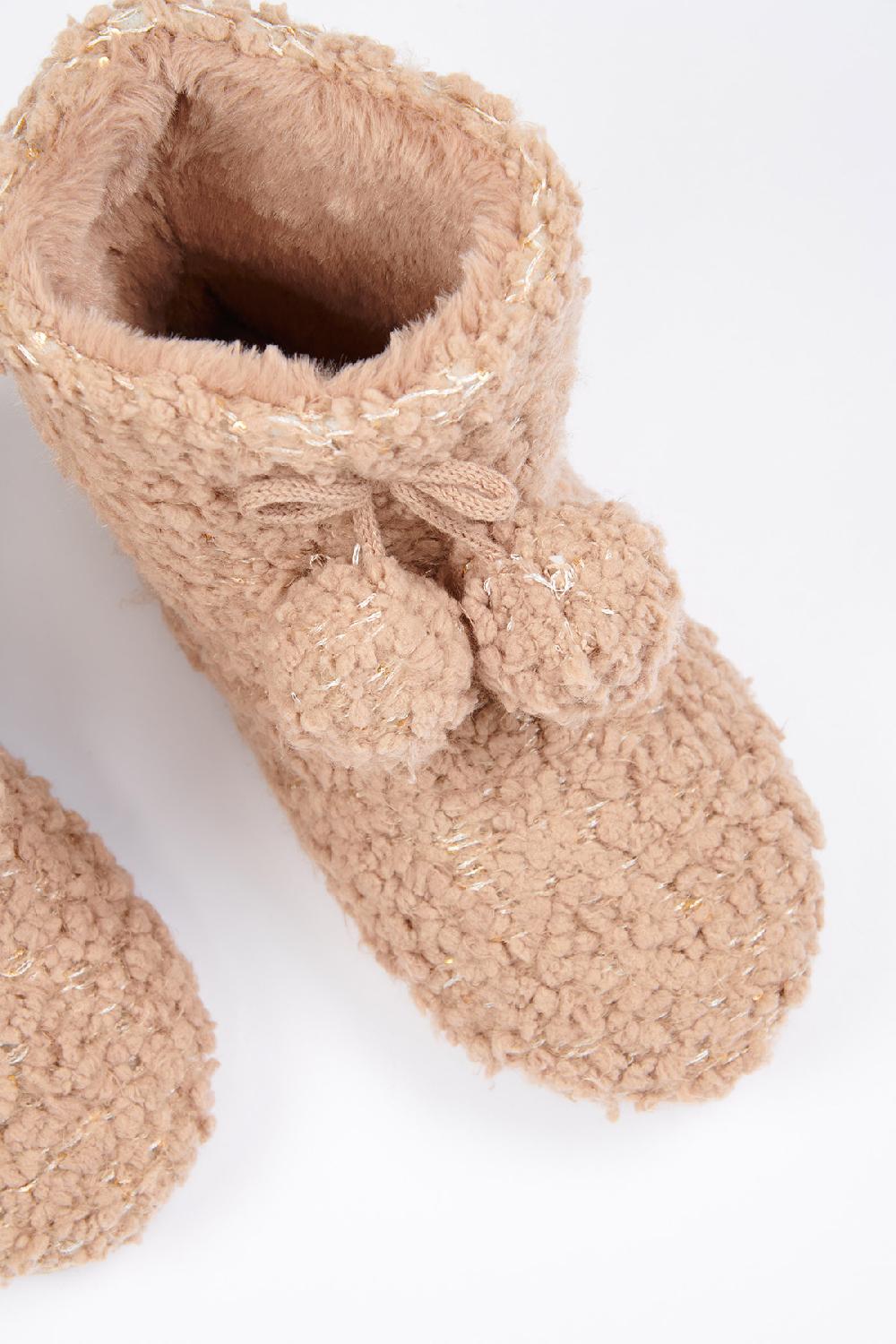 Banana Moon Slipper Brown VASTI MUPPET