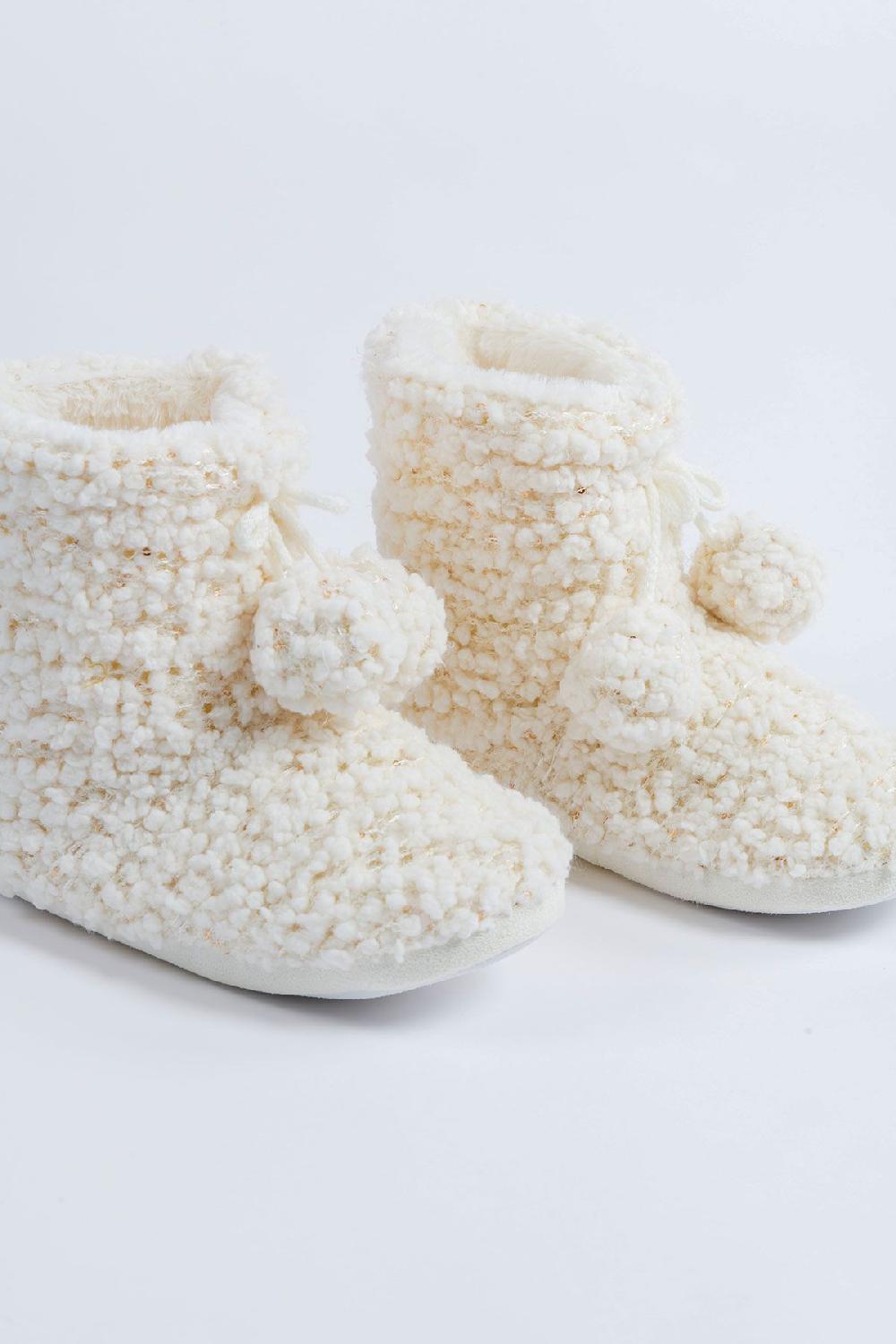 Banana Moon Slipper Ecru VASTI MUPPET