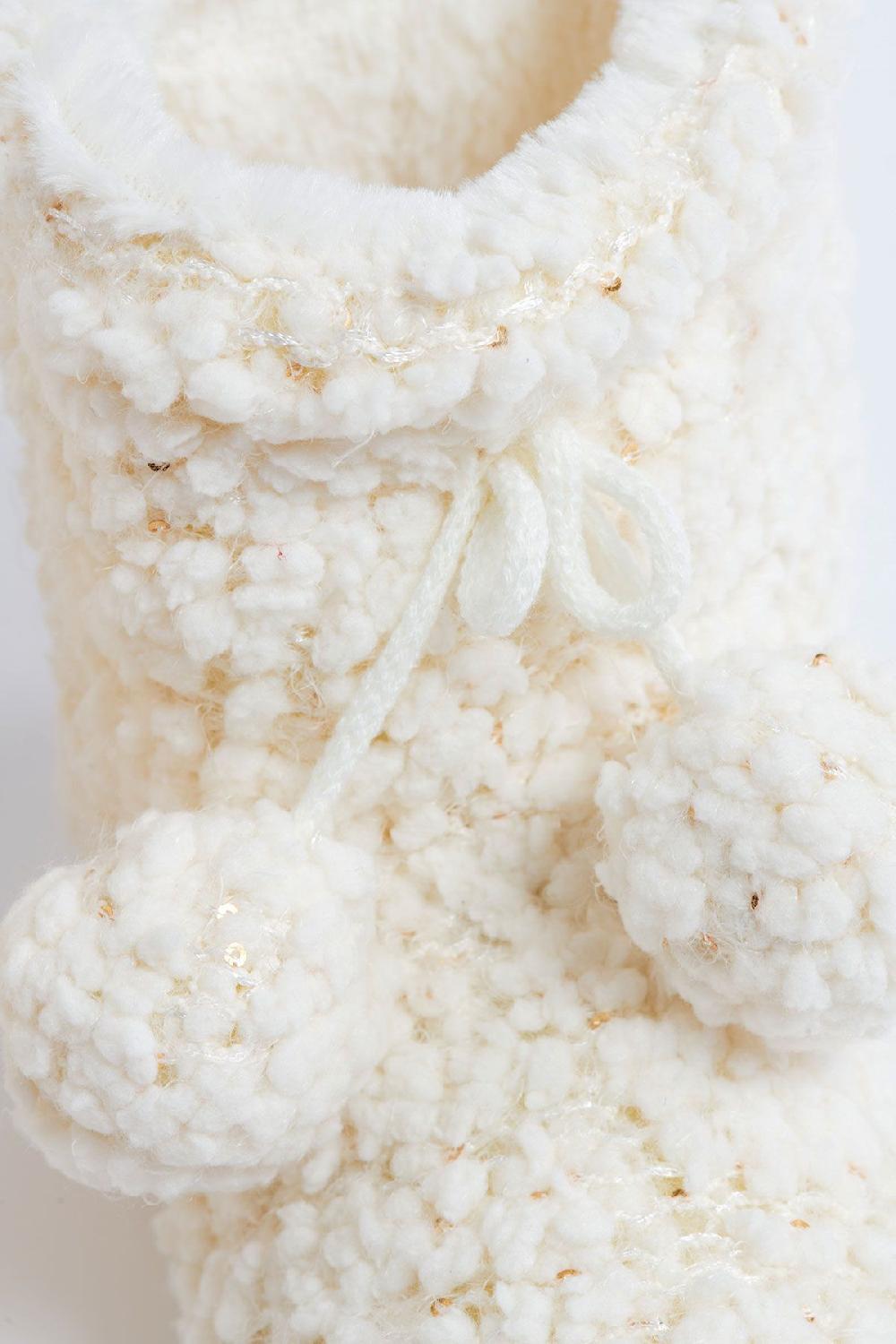 Banana Moon Slipper Ecru VASTI MUPPET