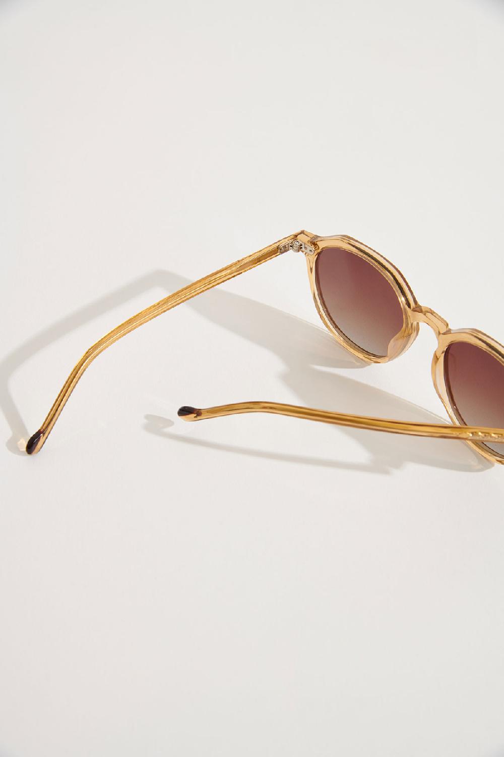 Banana Moon Sunglasses Beige LUNETTE SUNGLASSES