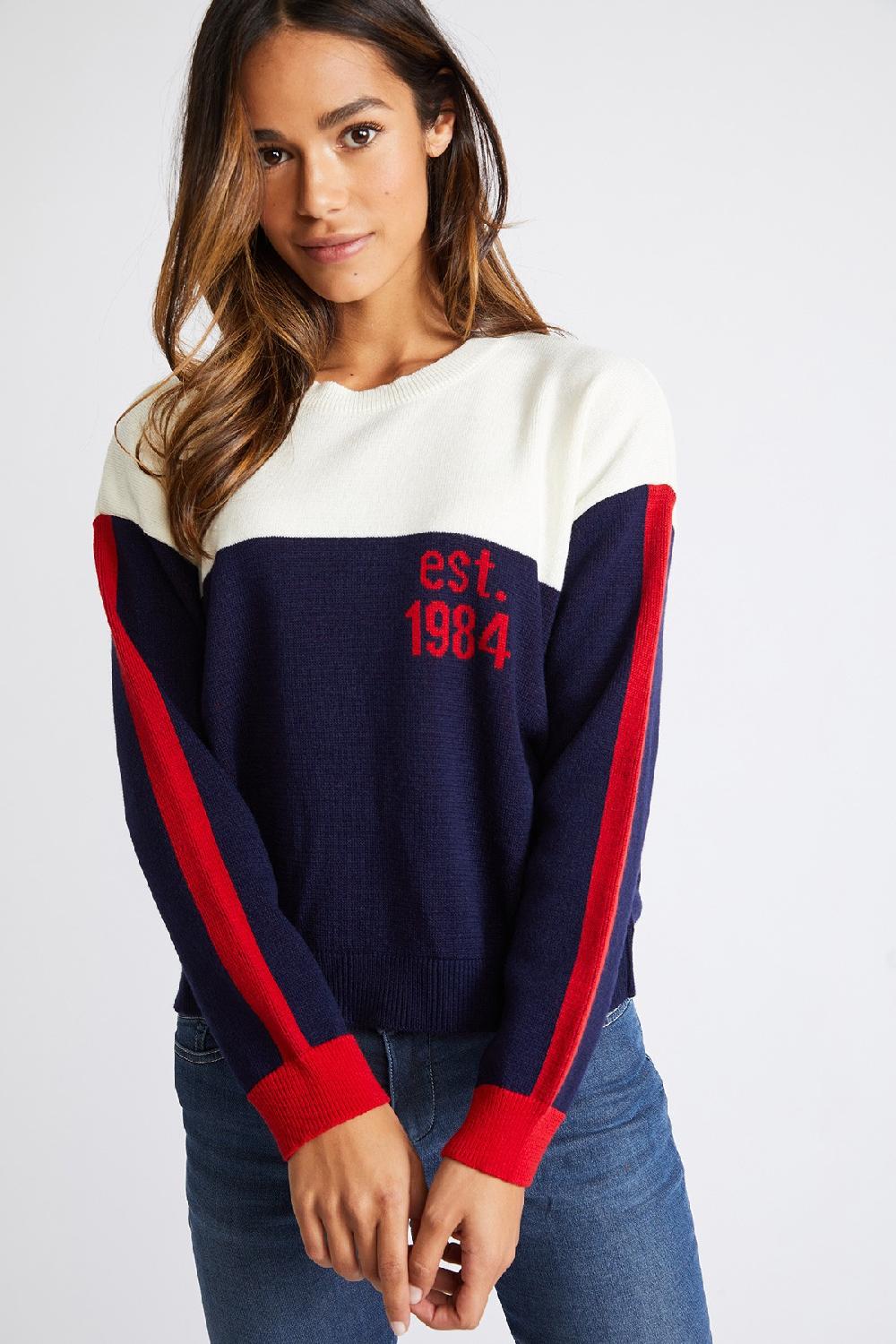 Banana Moon Sweater Blue KEELS KINGSCOURT