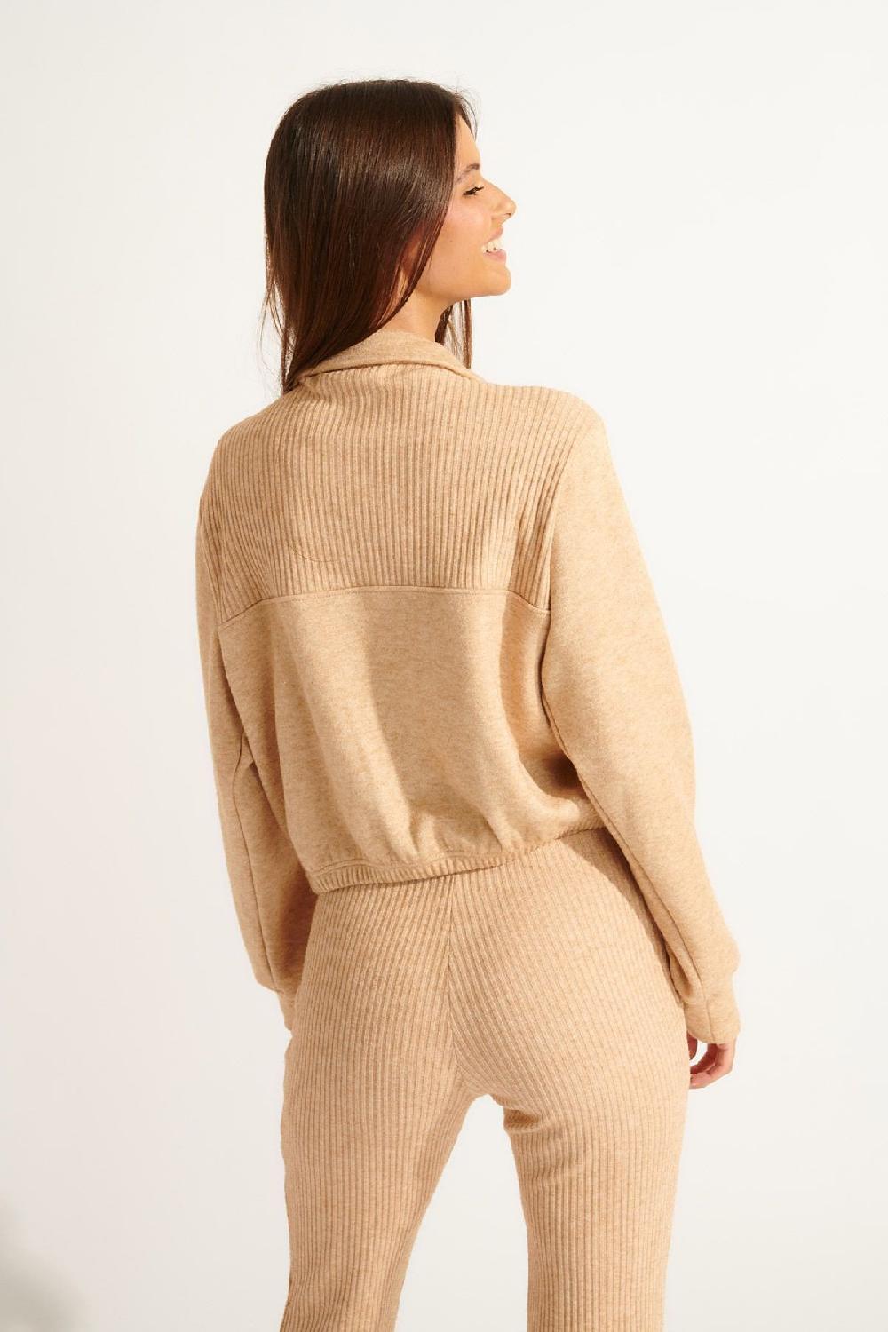 Banana Moon Sweatshirt Beige TELLA GINSKY