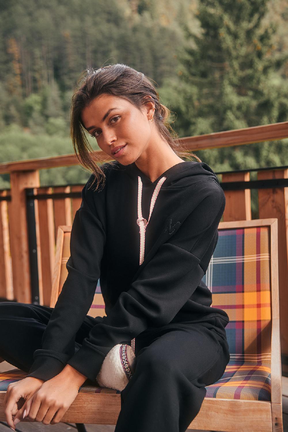 Banana Moon Sweatshirt Black BROOKS BAYJOY