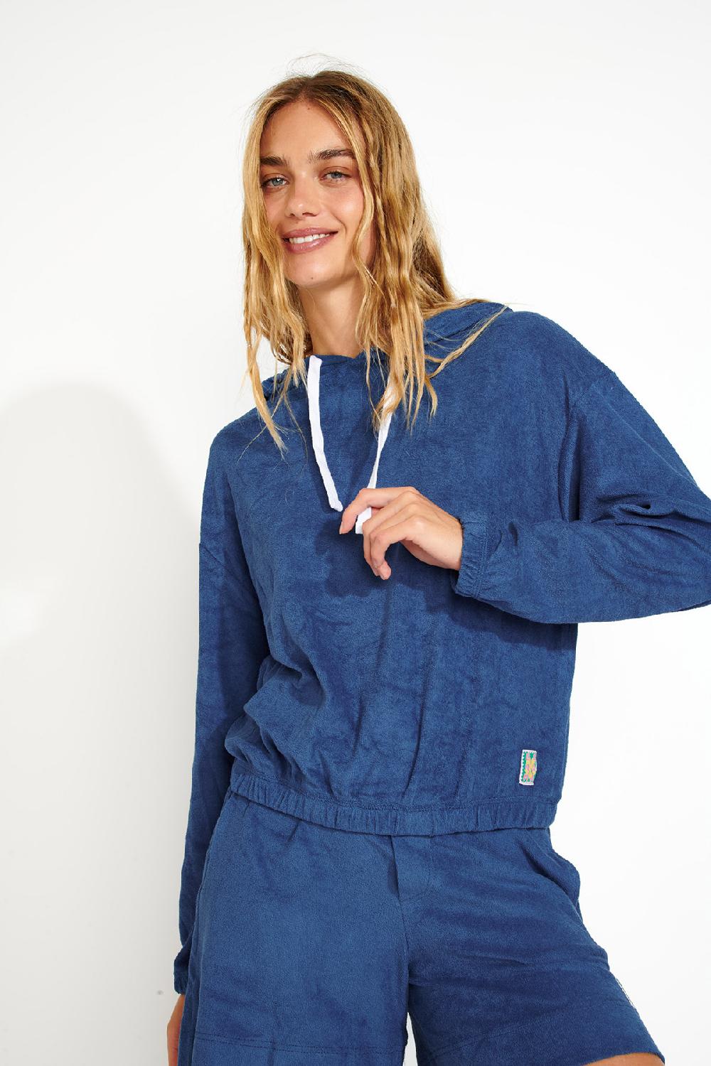 Banana Moon Sweatshirt Blue ONEKA SEASPONGE