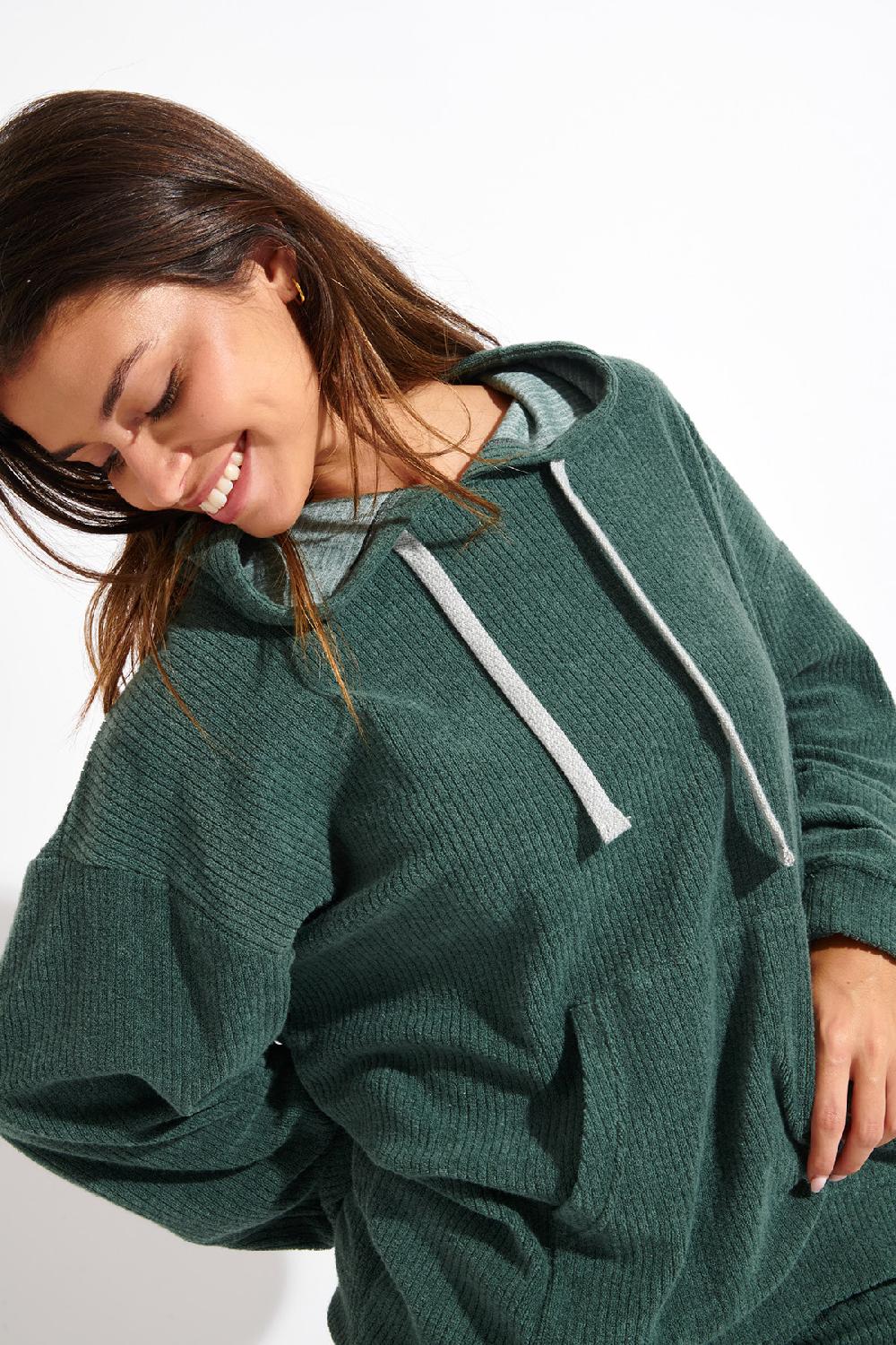 Banana Moon Sweatshirt Green BRADLEY KEYSTONE