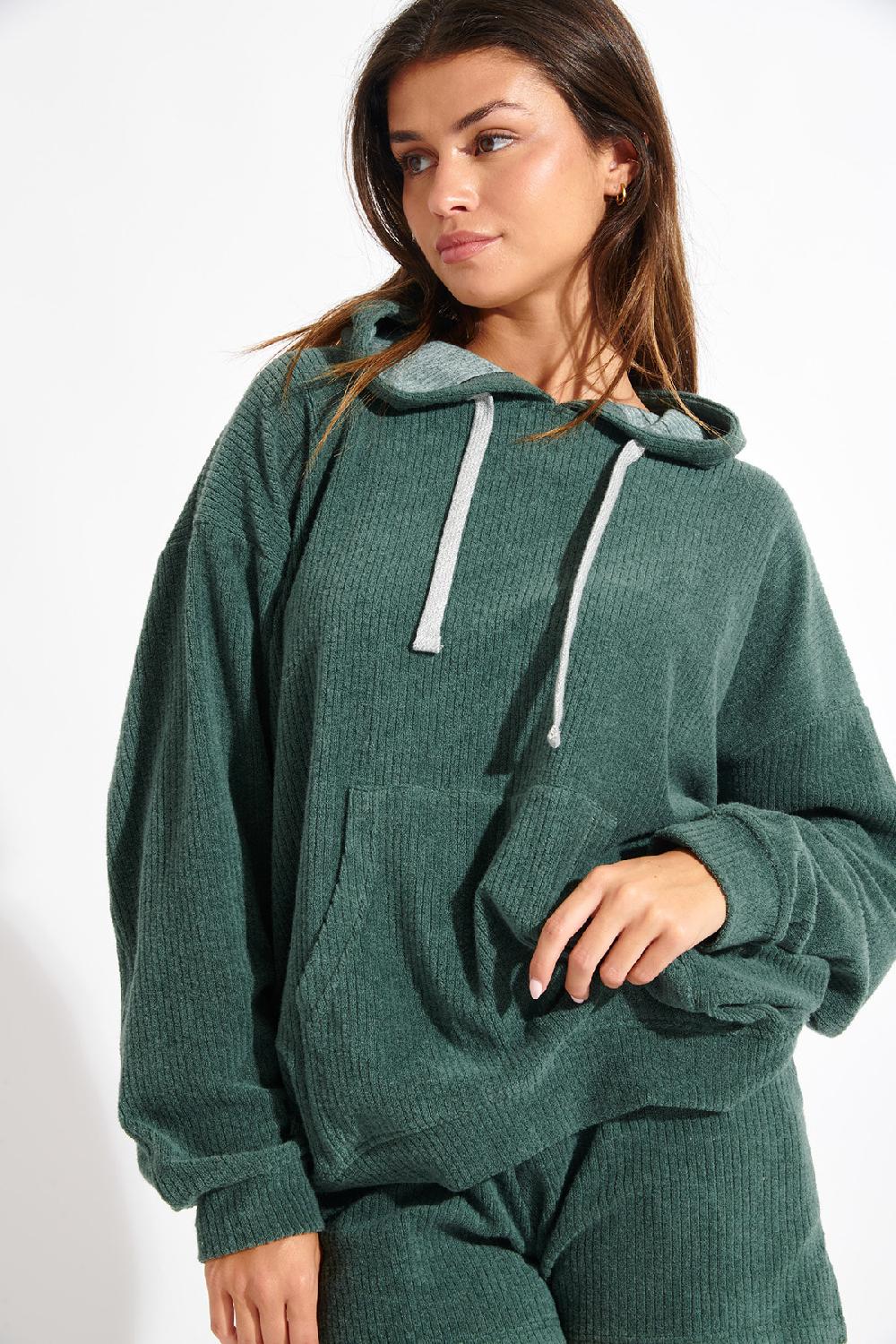 Banana Moon Sweatshirt Green BRADLEY KEYSTONE