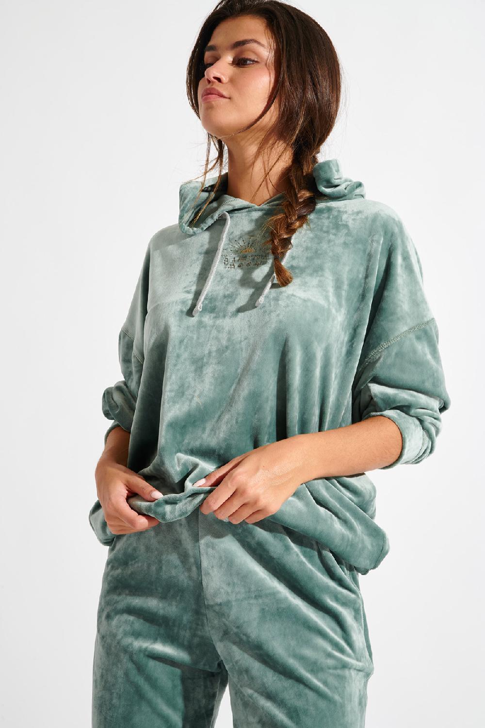 Banana Moon Sweatshirt Green BRADLEY SEALAKE