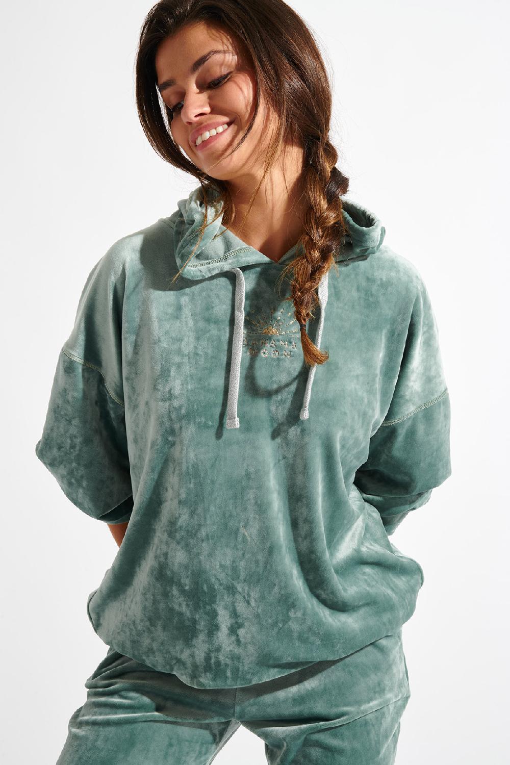 banana moon Sweatshirt Green BRADLEY SEALAKE
