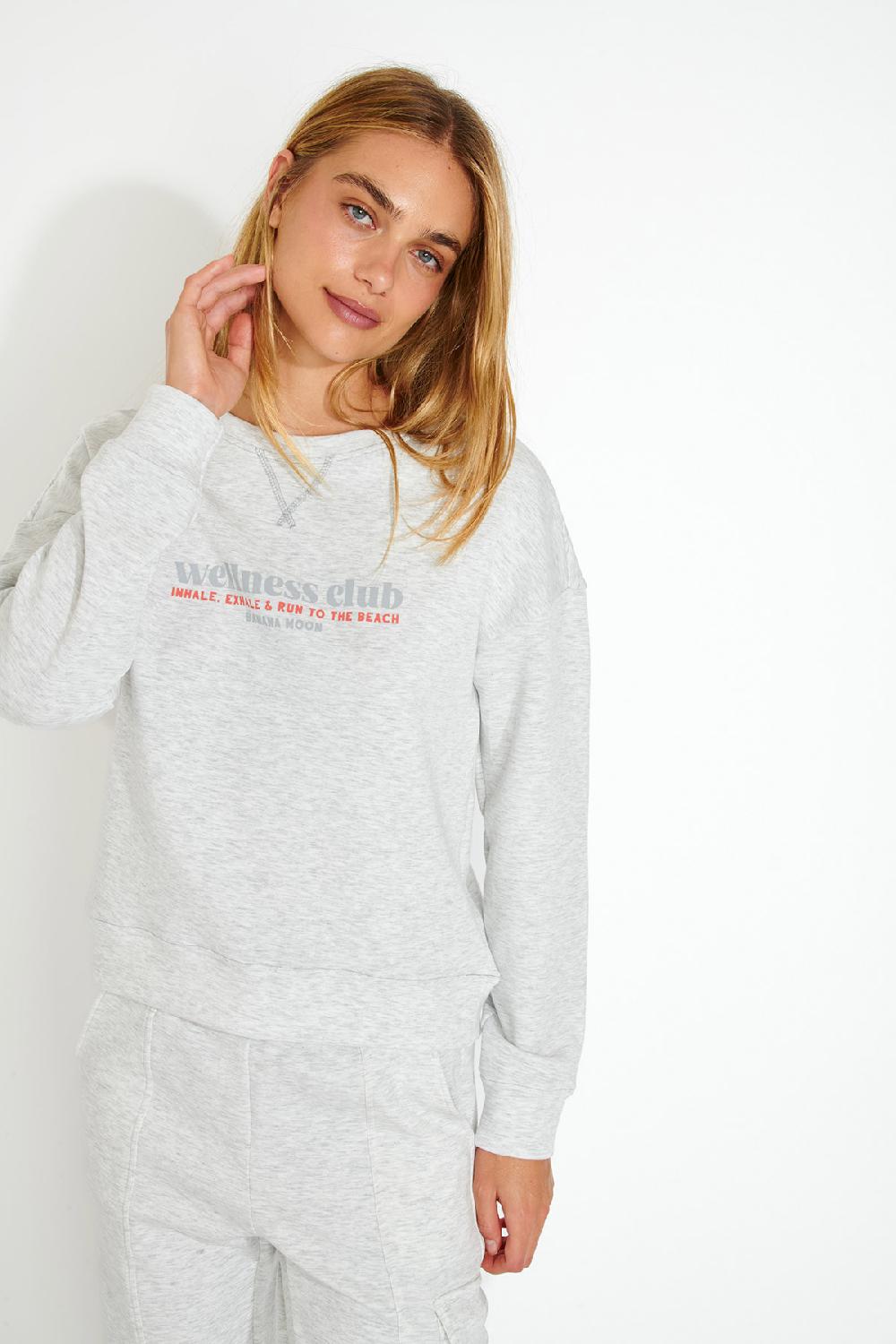 Banana Moon Sweatshirt Grey SWANTON BAYACTIVE