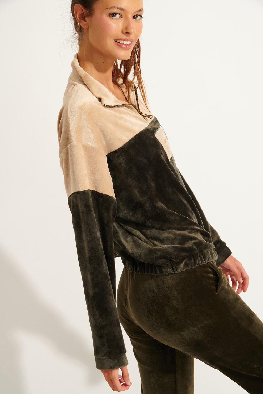 Banana Moon Sweatshirt Khaki AMIRA JETLAKE