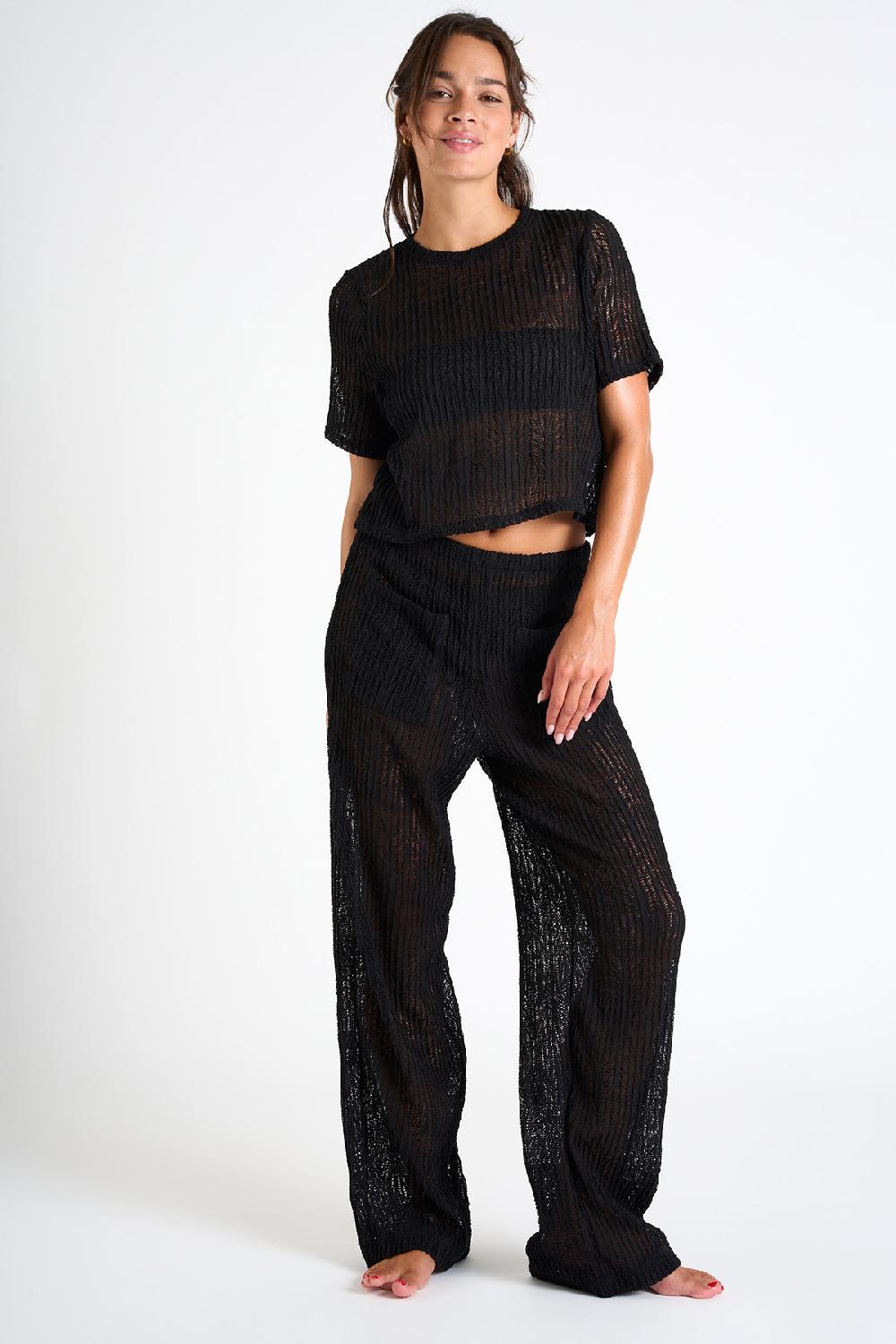 Banana Moon T-SHIRT Black PAIGES BEACHSOUL