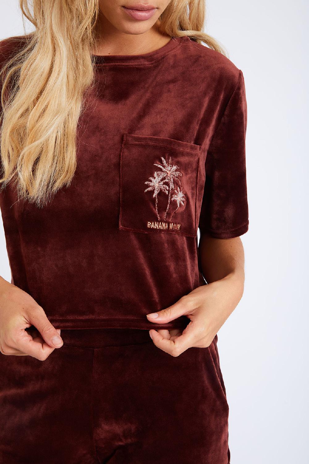 Banana Moon T-shirt Brown CHLOE SEALAKE