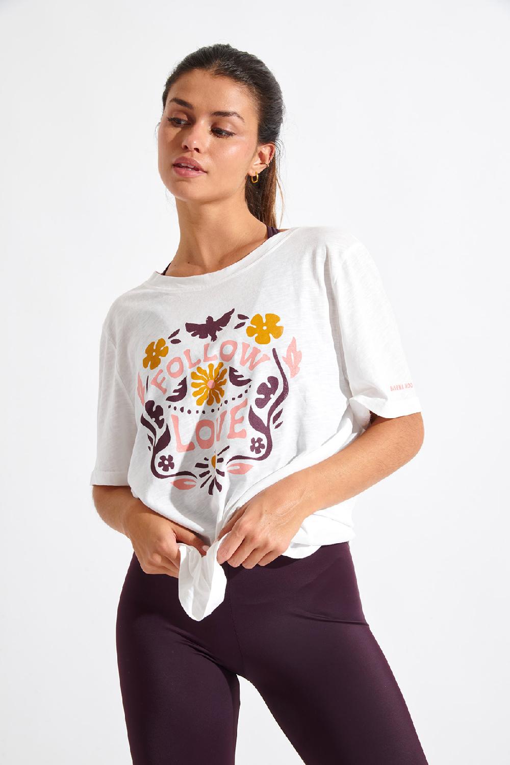 banana moon T-SHIRT Ecru ACELO DRIFTWOOD