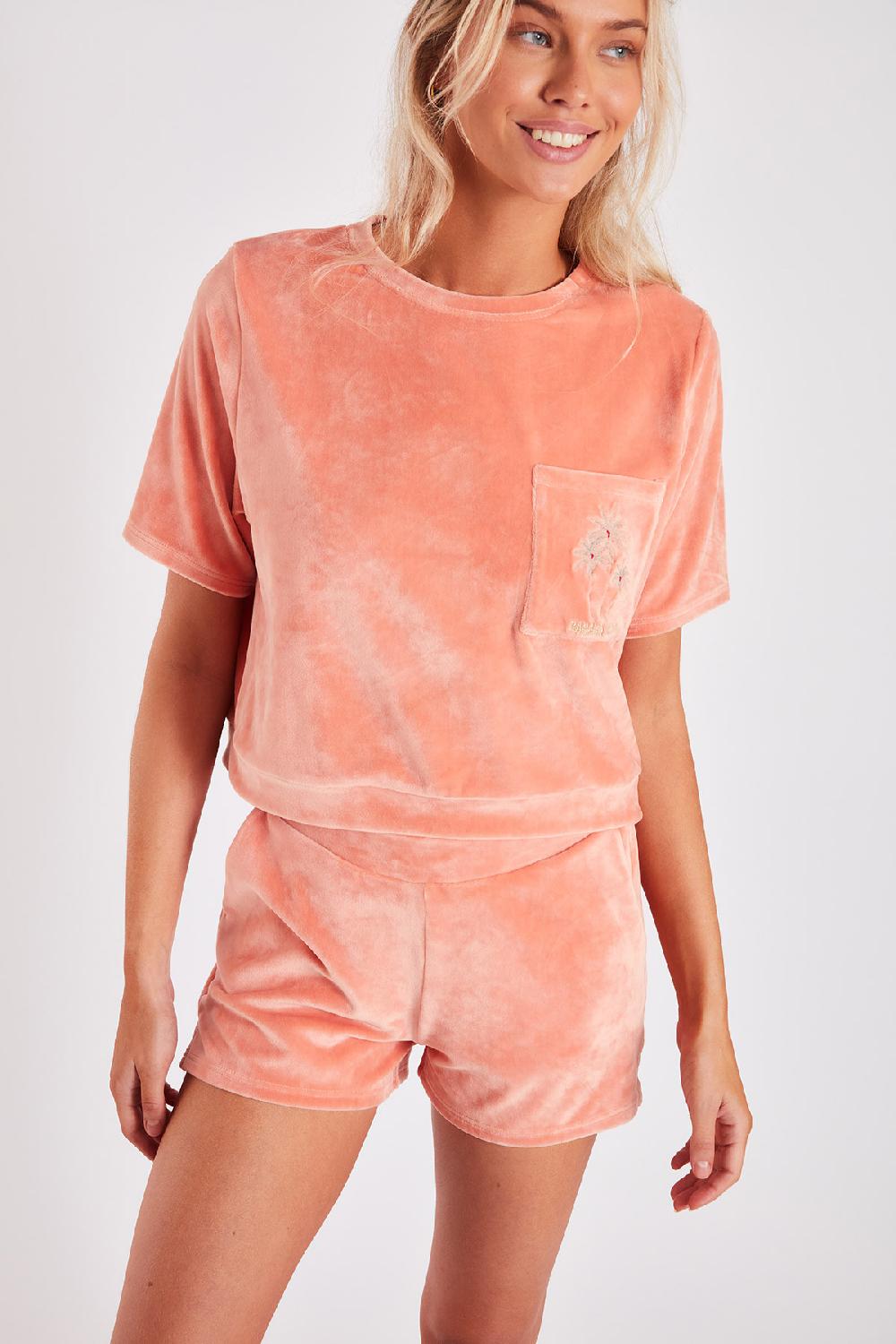 Banana Moon T-shirt Orange CHLOE SEALAKE