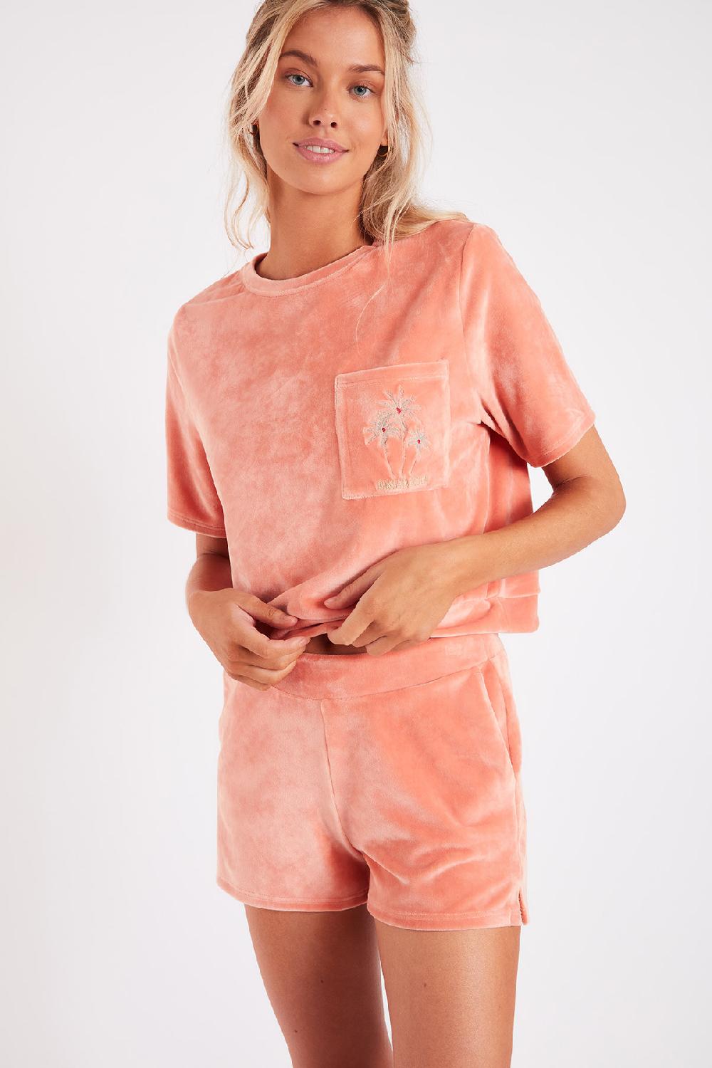 Banana Moon T-shirt Orange CHLOE SEALAKE