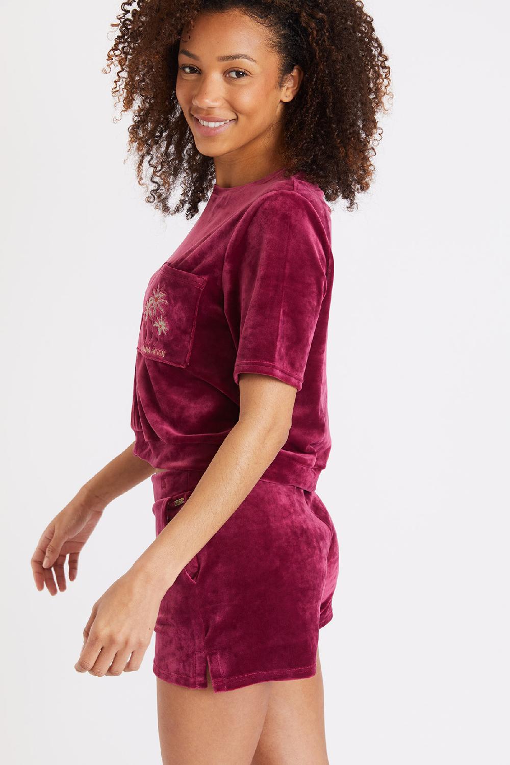 Banana Moon T-shirt Purple CHLOE SEALAKE