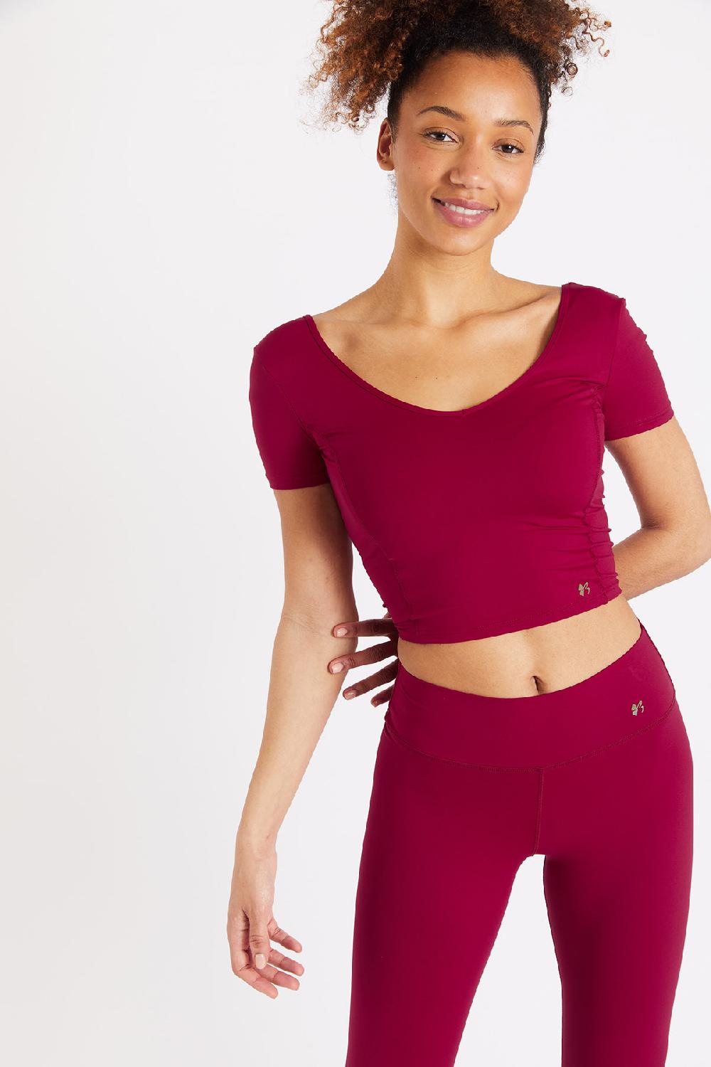 Banana Moon T-shirt Red MANTRA WELLNESS