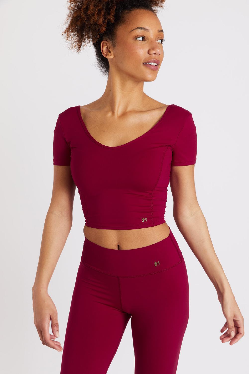 banana moon T-shirt Red MANTRA WELLNESS