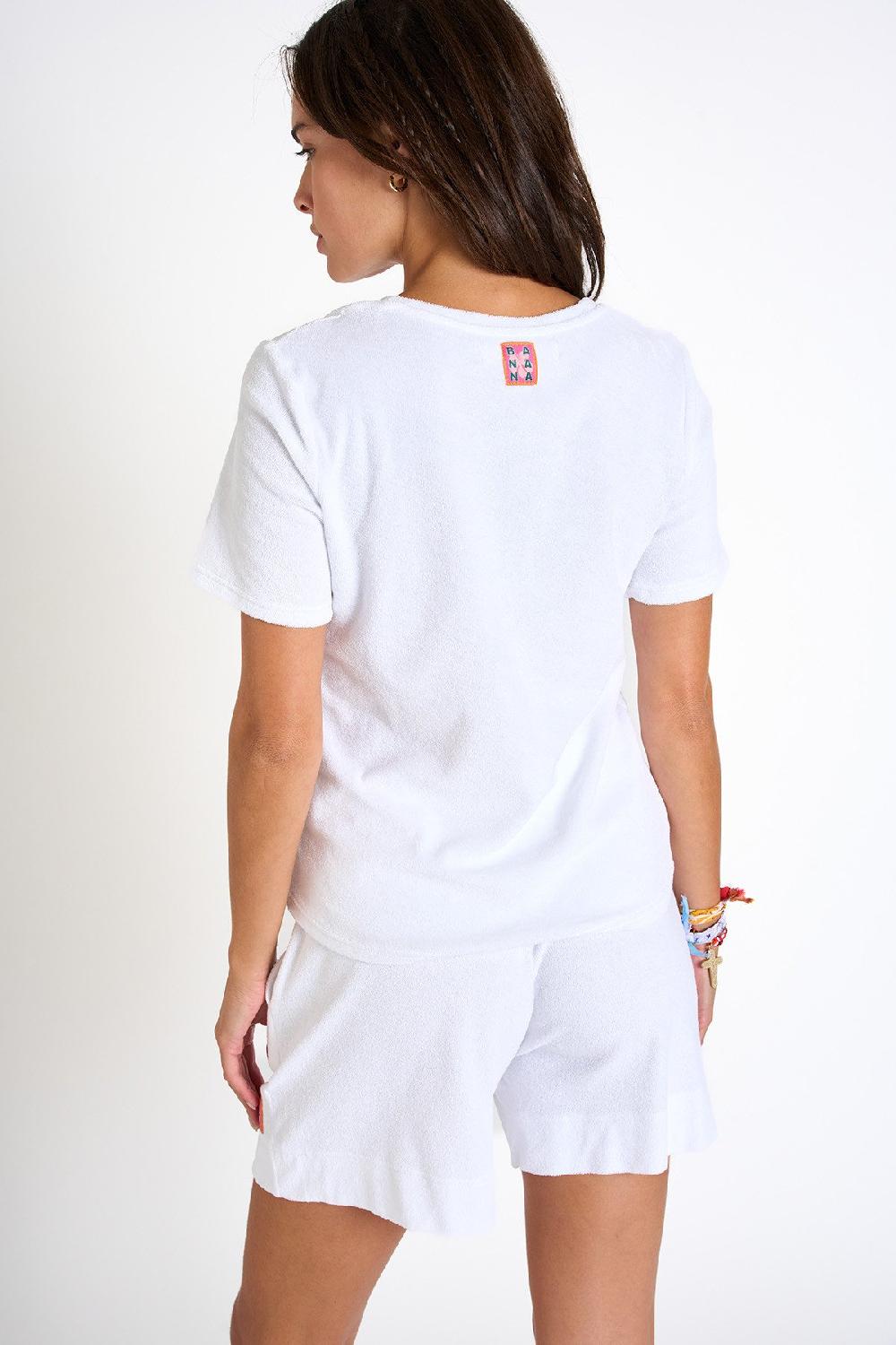 Banana Moon T-SHIRT White WAKEY SEASPONGE