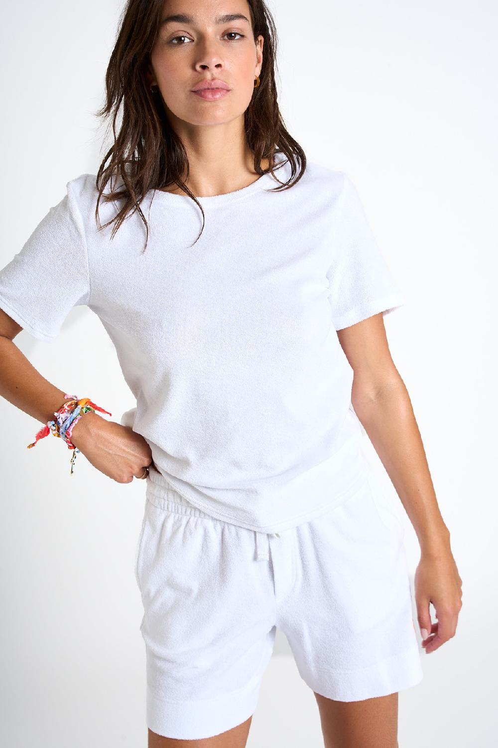 Banana Moon T-SHIRT White WAKEY SEASPONGE