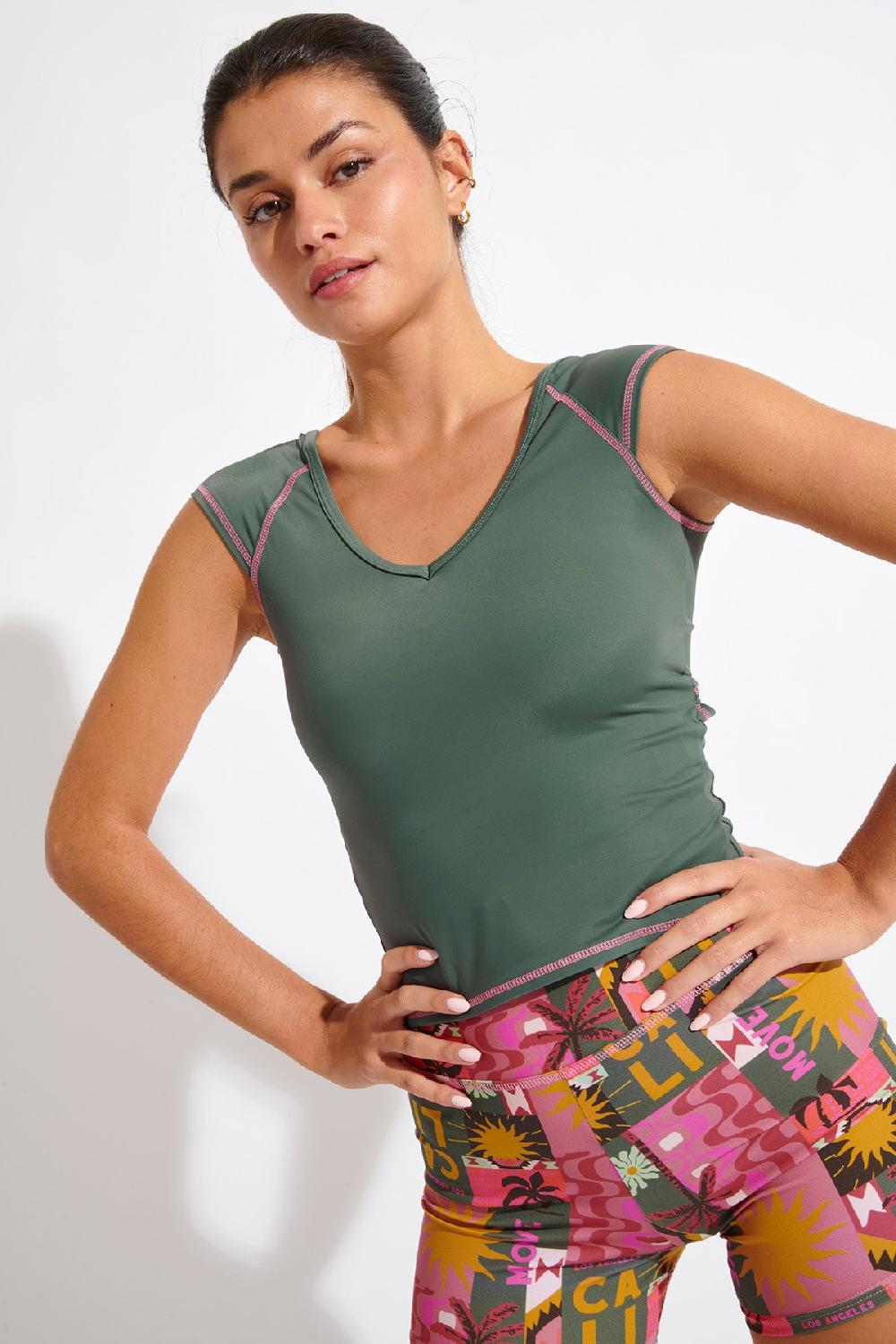 Banana Moon TOP Khaki SENSE WELLNESS