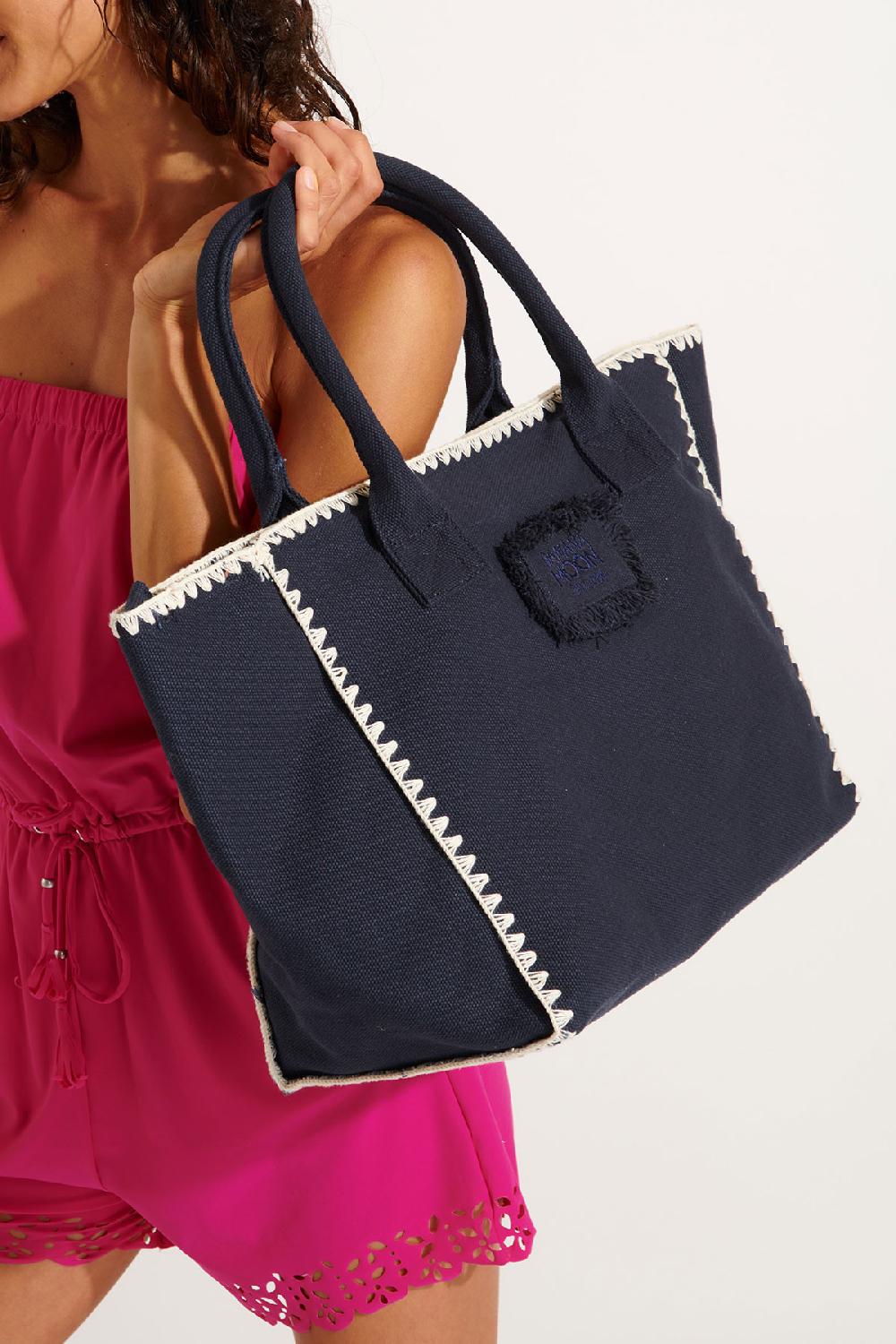 banana moon TOTE Navy blue SETA CARLINA