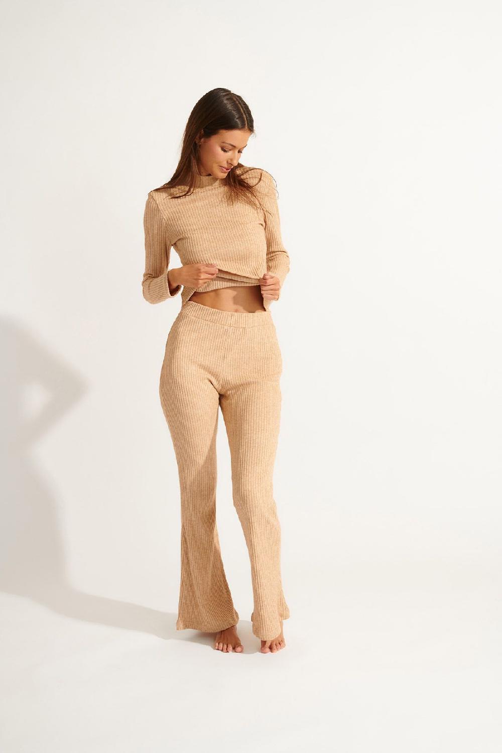 Banana Moon Trousers Beige NAOLIA GINGER