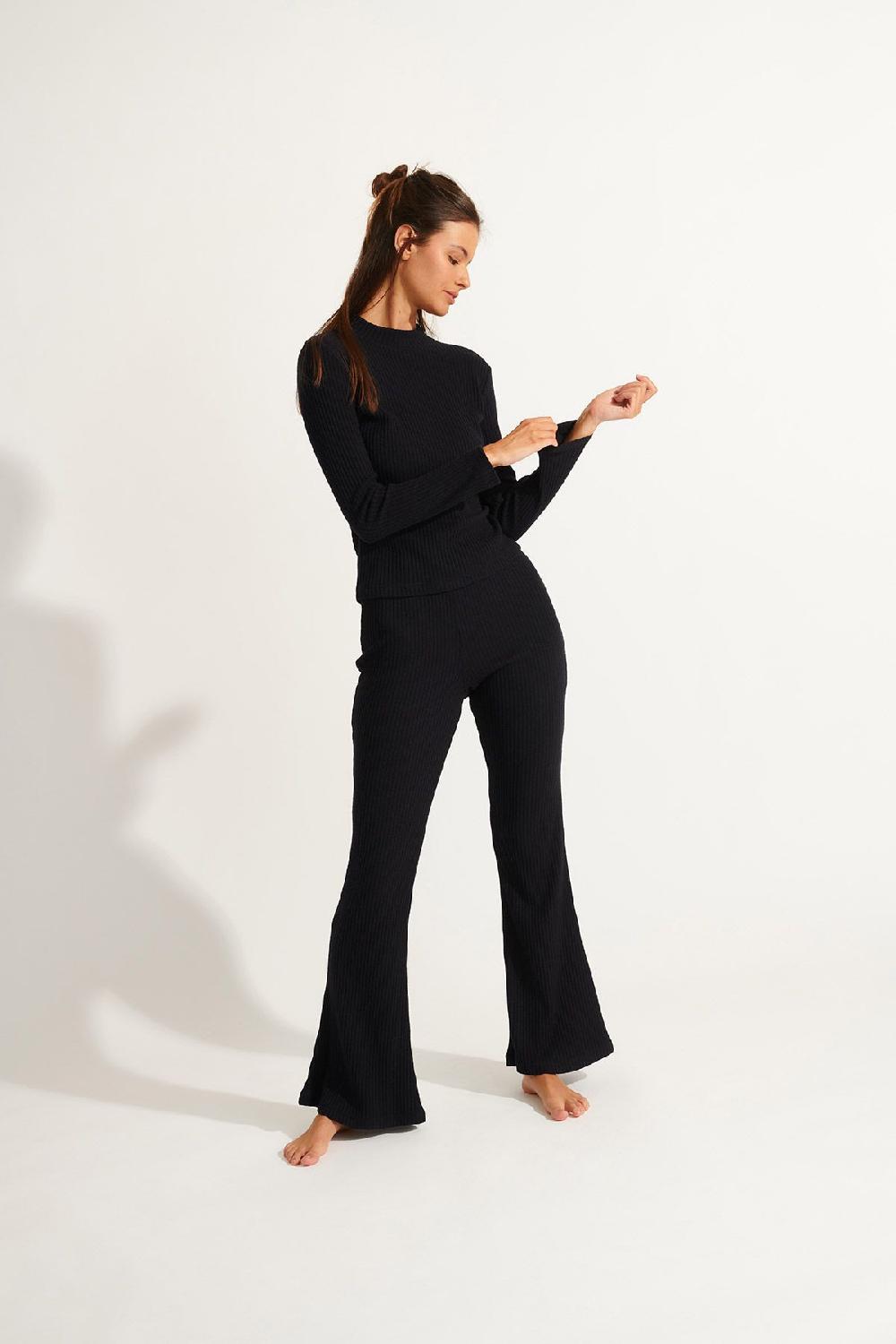 Banana Moon Trousers Black NAOLIA GINGER