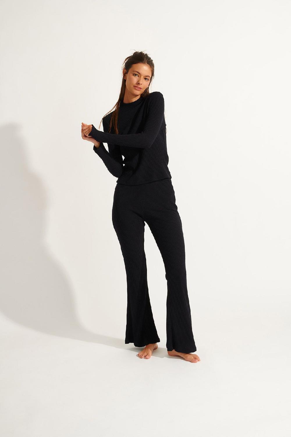 Banana Moon Trousers Black NAOLIA GINGER