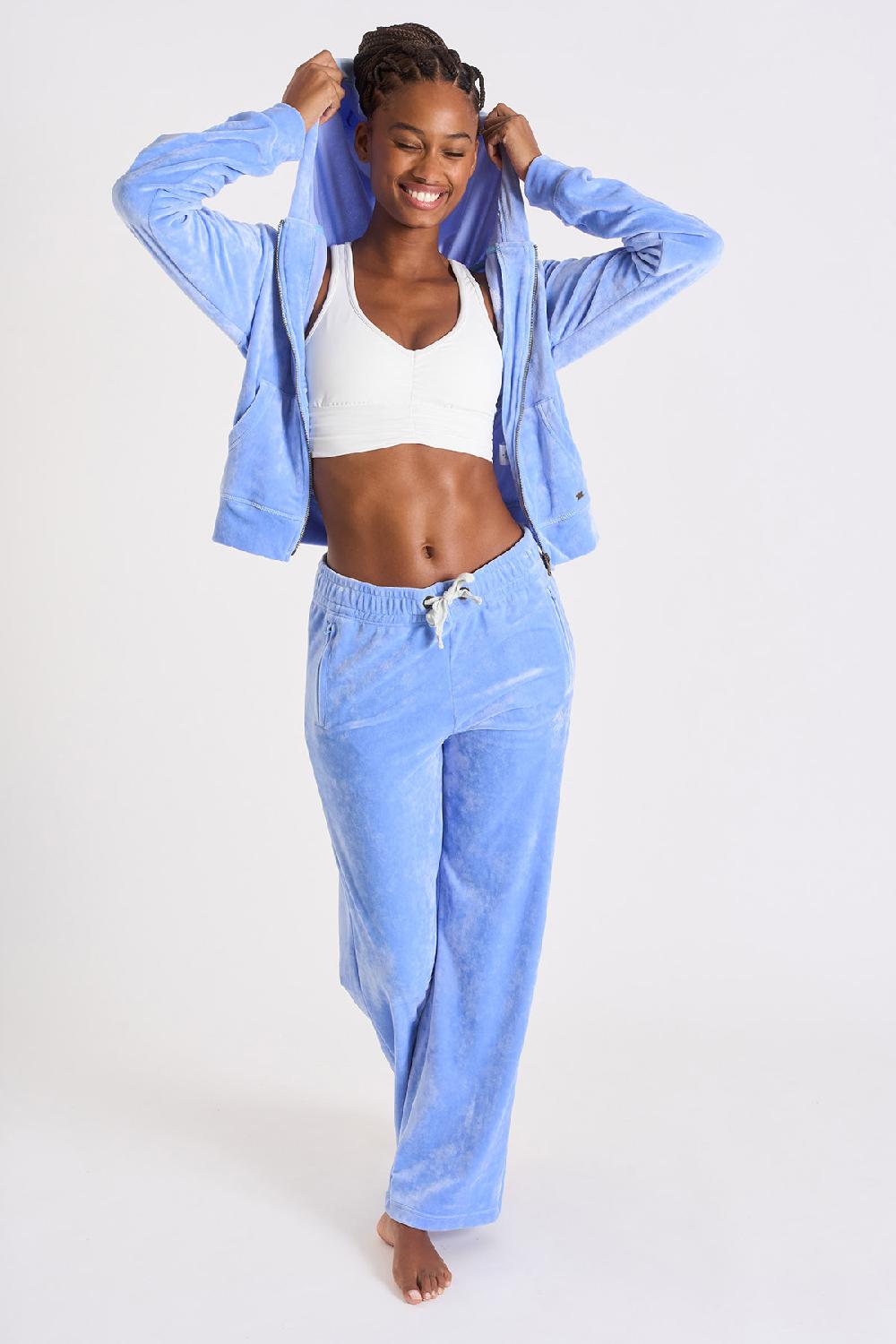 Banana Moon Trousers Blue JOSIE SEALAKE