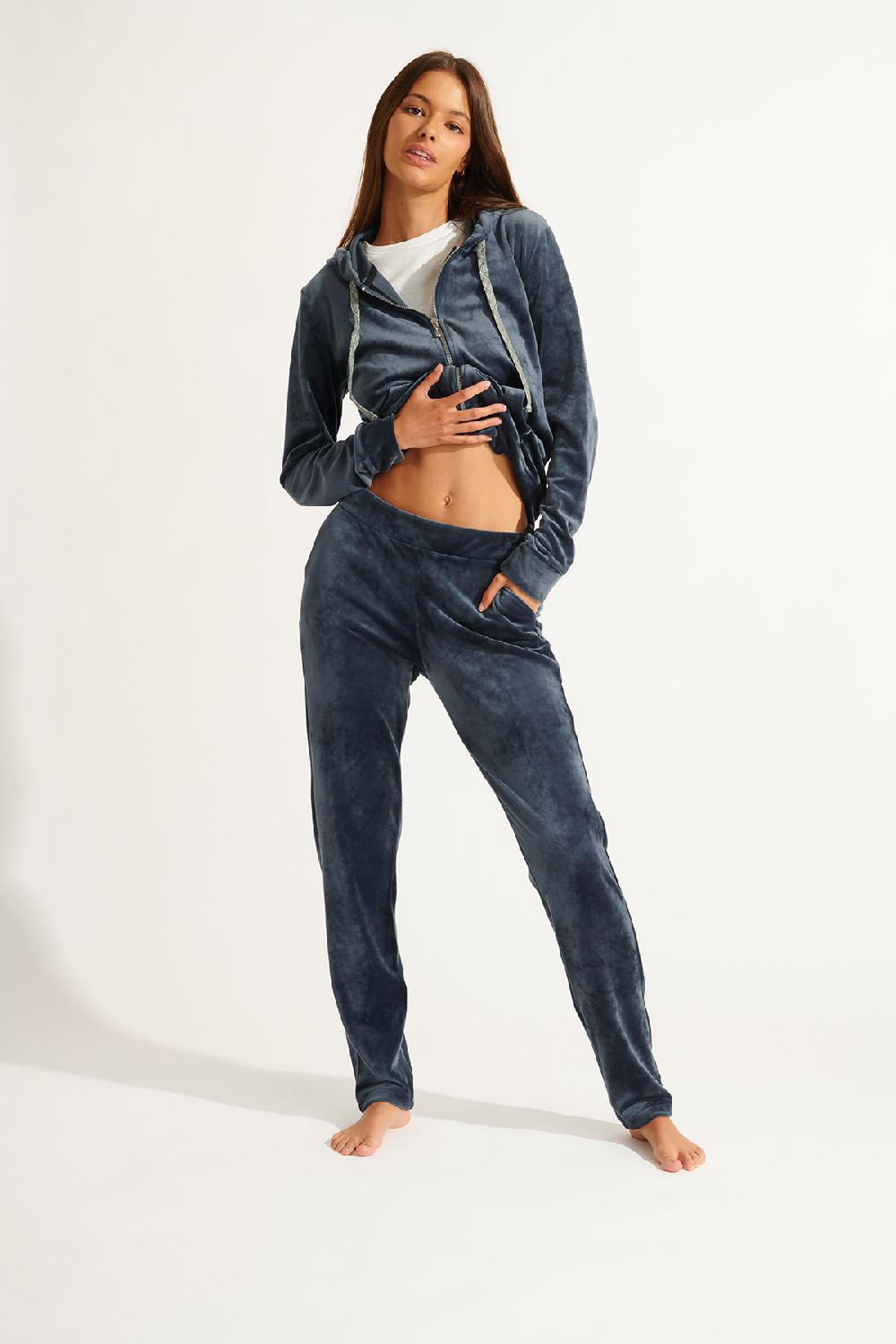 Banana Moon Trousers Blue KEENAN SEALAKE