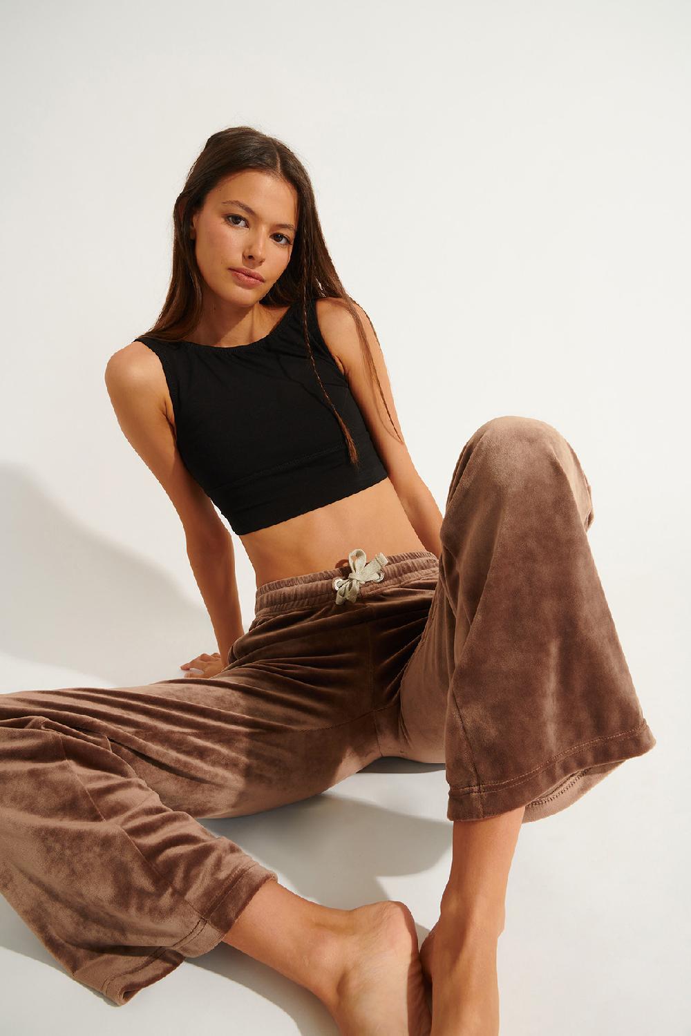 banana moon Trousers Brown JOSIE SEALAKE