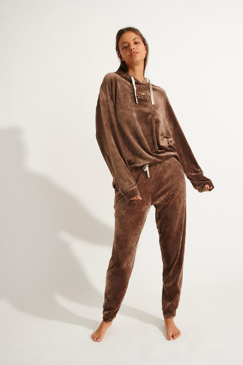 Banana Moon Trousers Brown QUICK SEALAKE