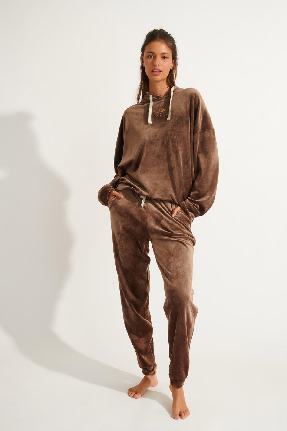 Banana Moon Trousers Brown QUICK SEALAKE